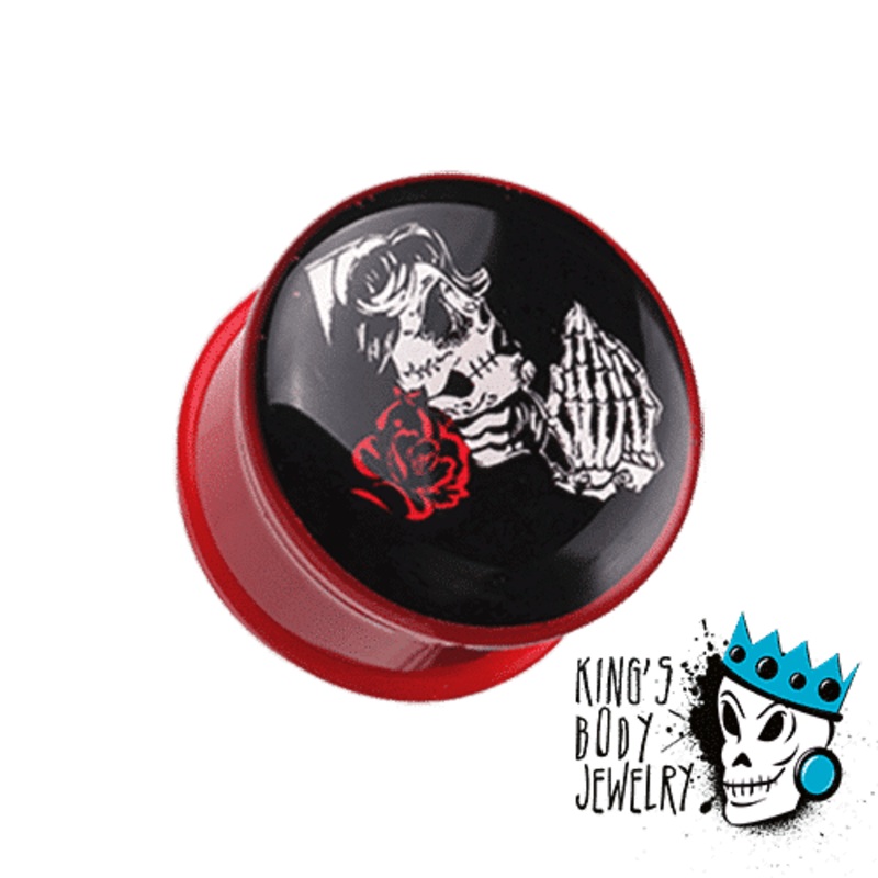 Praying Dead Girl Plugs (2 gauge – 1 inch) 2 g