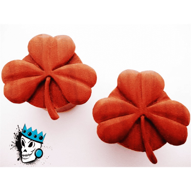 Sabo Wood Shamrock Plugs (7/16 inch – 7/8 inch) 7/16 inch