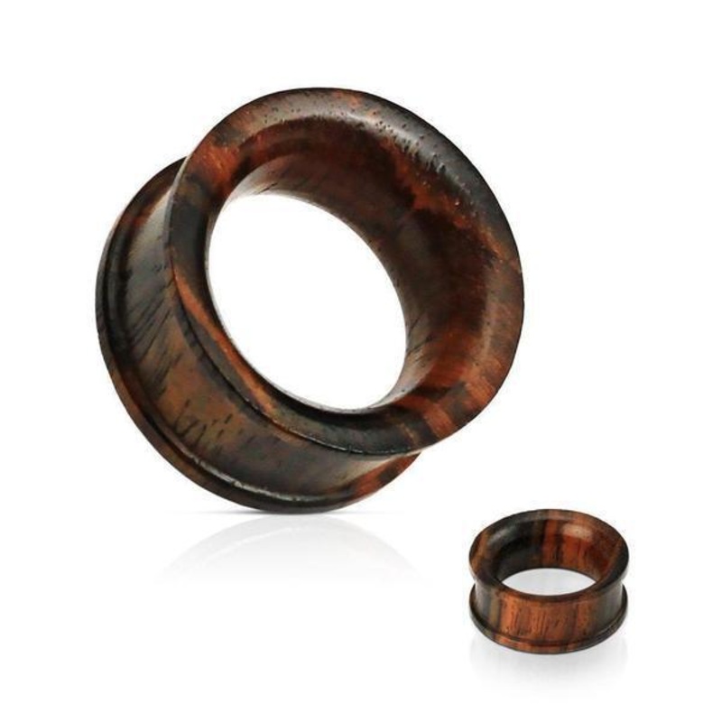 Sono Wood Flat Flared Tunnel 2G-40mm 6mm(2G)