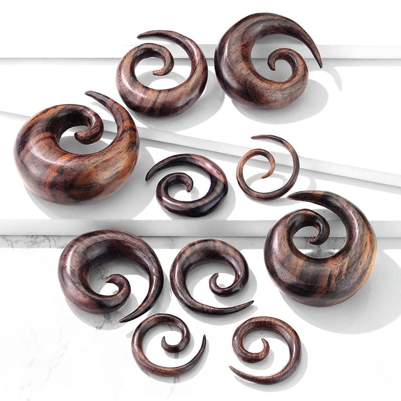 Sono Wood Spirals (8 gauge – 3/4 inch) 8 g