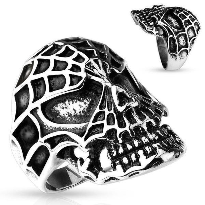 Web Skull Ring Size 9 (59.5mm)