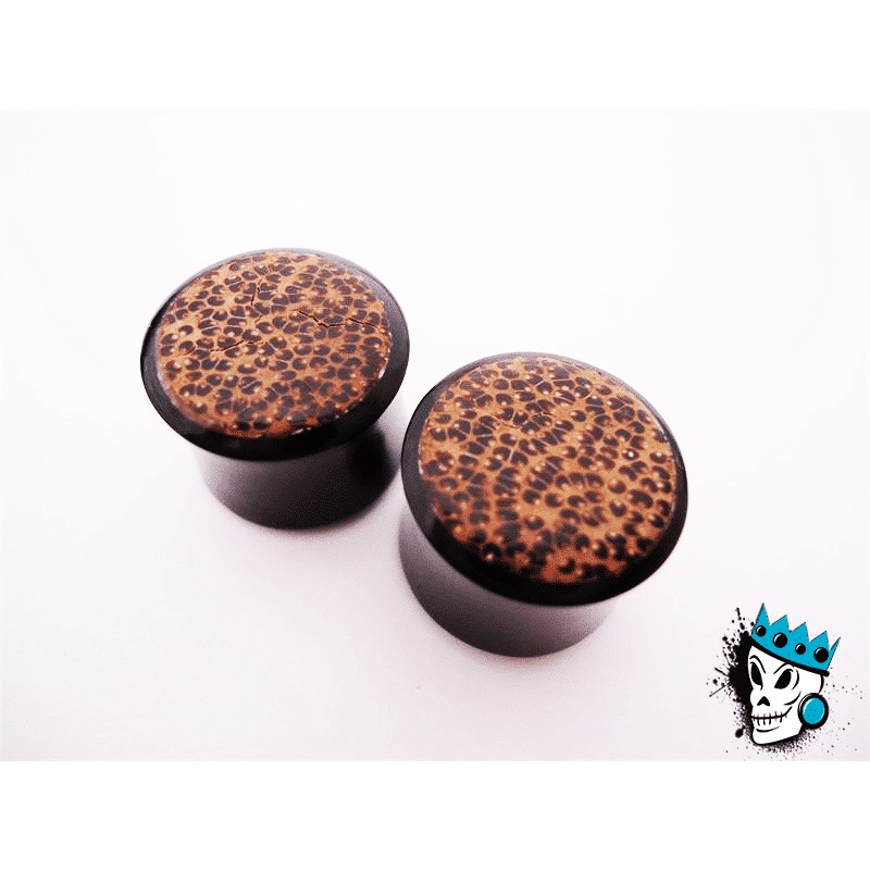 Coconut & Arang Mixed Wood Plugs (5/8 inch) 5/8 inch