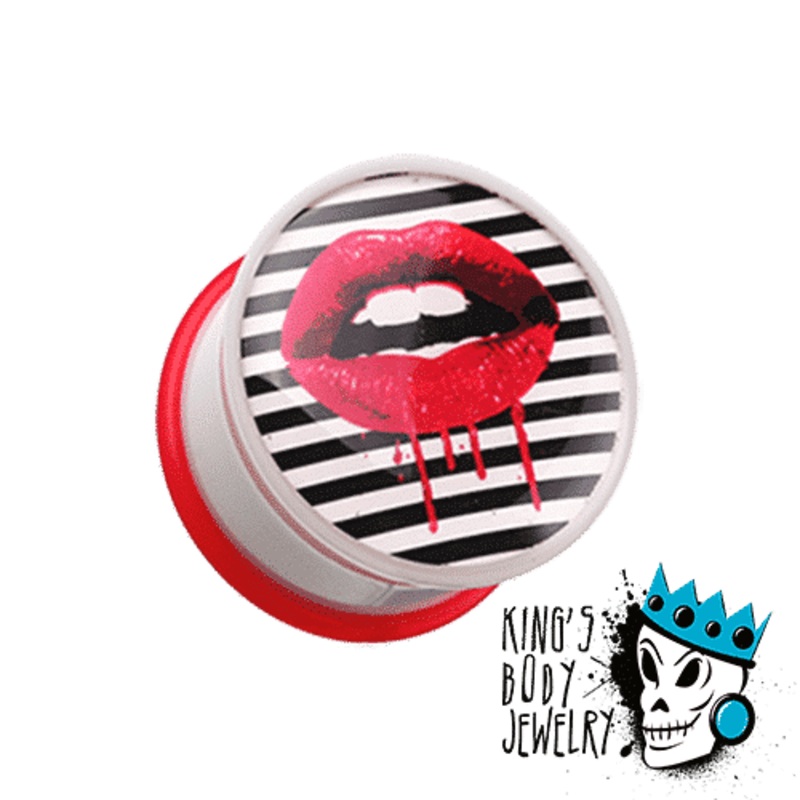 Rocky Horror Picture Show Plugs (2 gauge – 1 inch) 2 g
