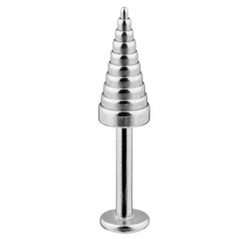 Screw Cone Labret 14G 4x7mm