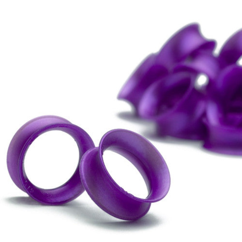 KAOS Royal Purple Pearl Skin Eyelets (8 gauge – 3 inch) 8 g