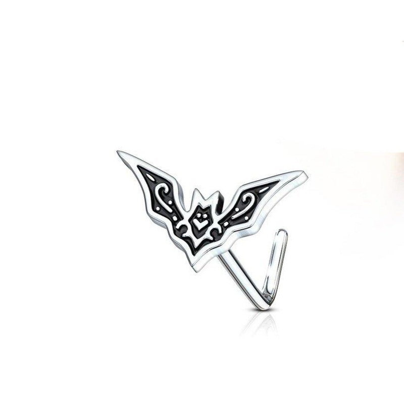 Large Bat Nose L Bend 20G