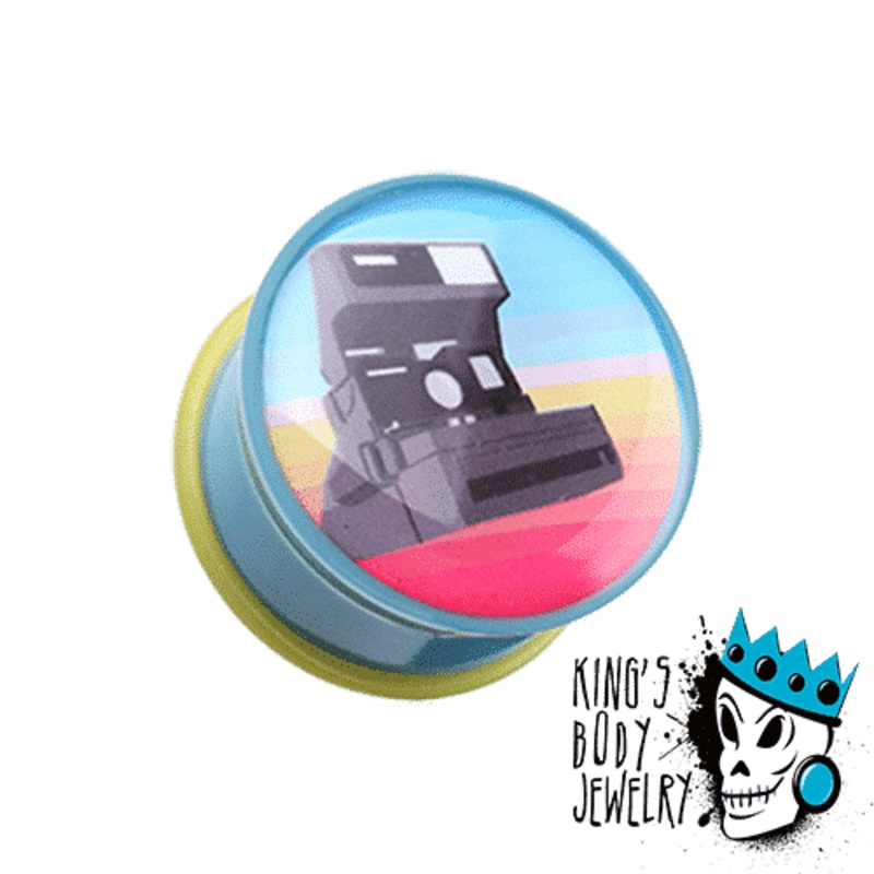 Polaroid Camera Plugs (2 gauge – 1 inch) 2 g