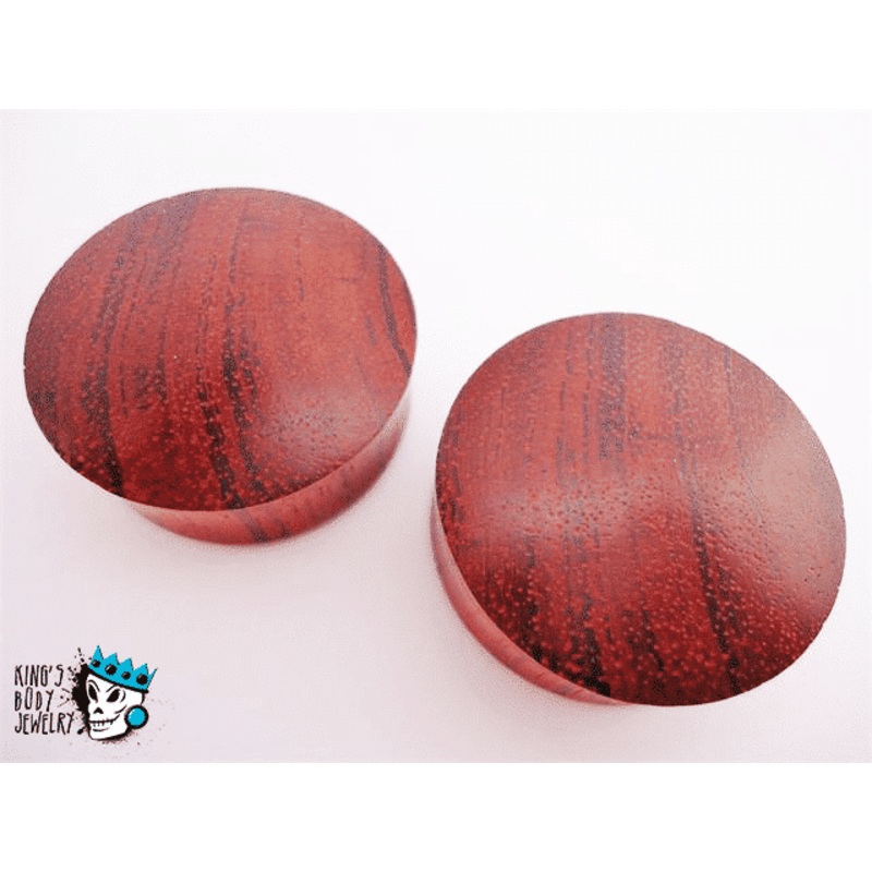 Tiger Wood Plugs – (4 gauge & 2 gauge) 4 g