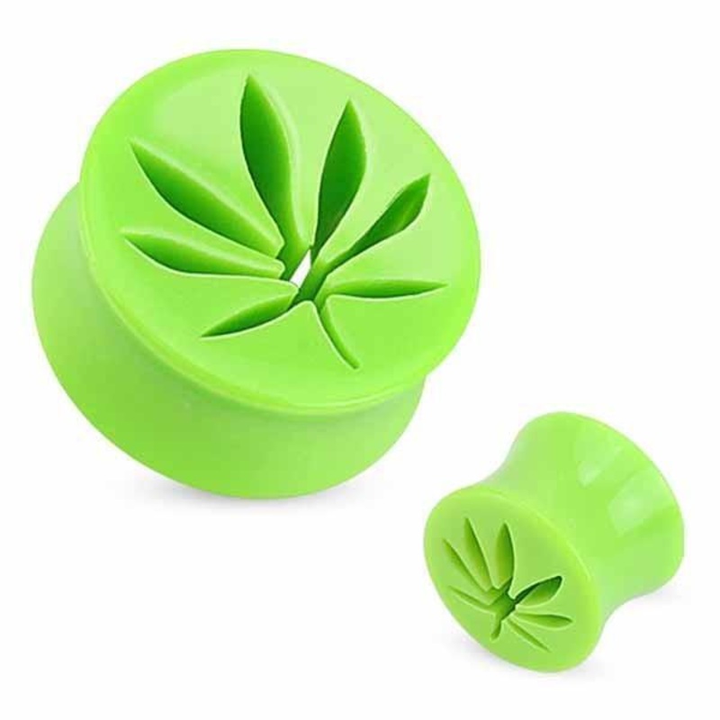 Acrylic Pot Leaf Tunnel 10mm(00G)