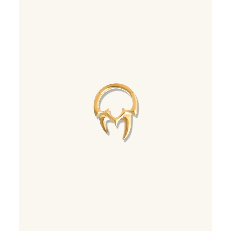 Claw Arc Clicker Hoop Gold