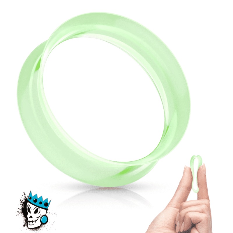 Green Skin Eyelets (6 gauge – 1 inch) 6 g