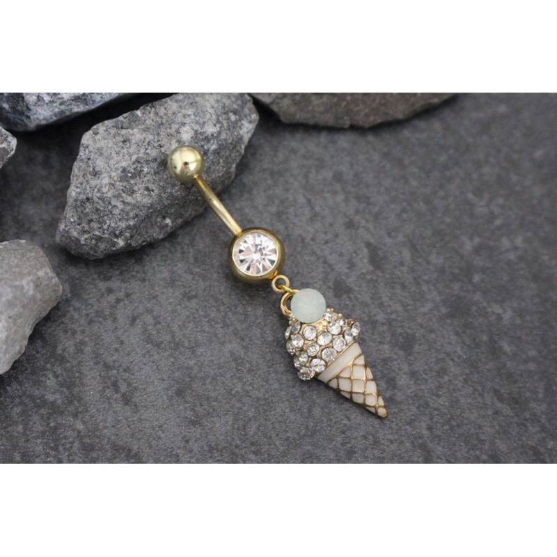 Ice Cream Belly Ring