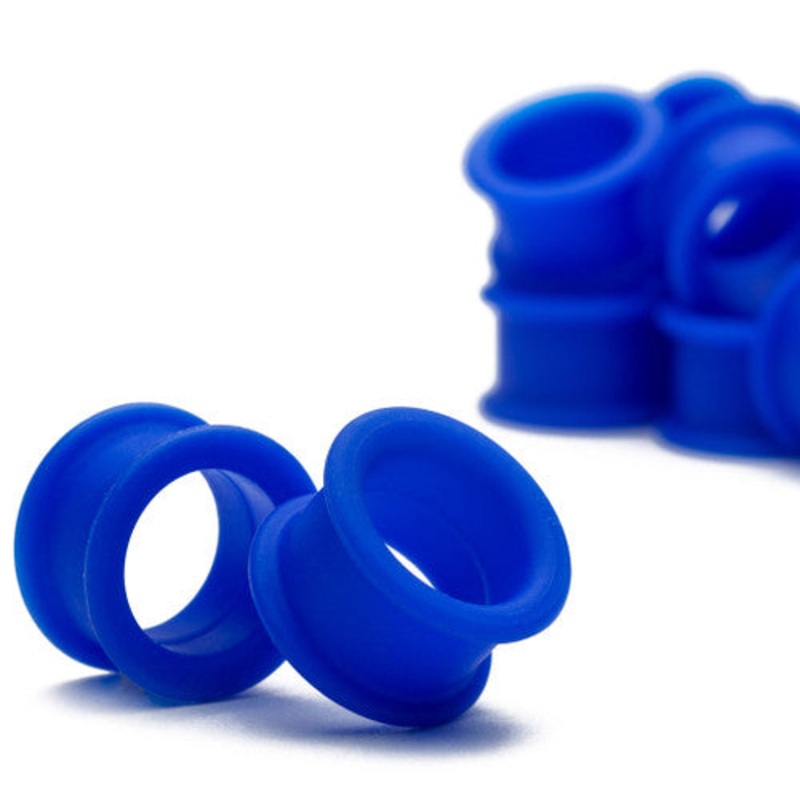 KAOS True Blue Tunnels (6 gauge – 1 inch) 6 g