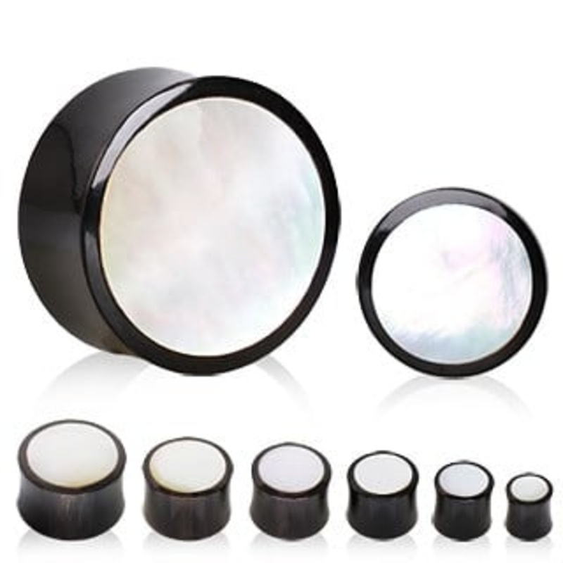 Mother of Pearl Plugs (4 gauge – 1 inch) 4 g