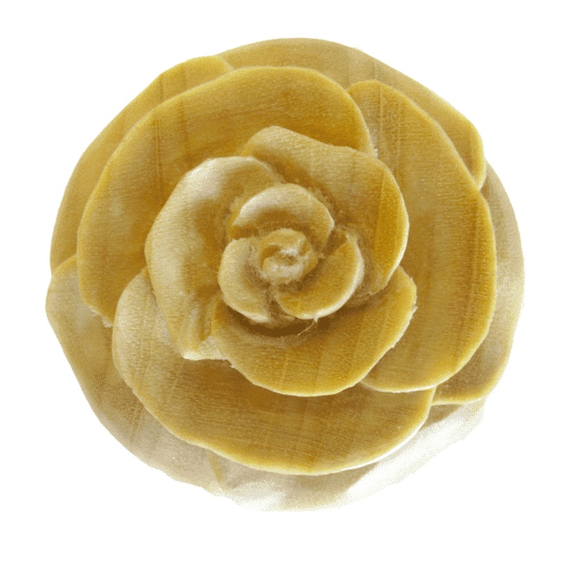 Crocodile Wood Rosebud Flower Plugs (8 gauge – 7/8 inch) 8 g