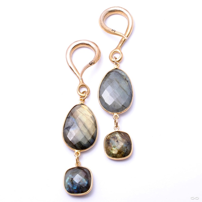 Crossovers with Faceted Labradorite from Oracle
