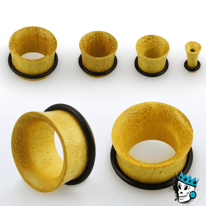 Jackfruit Wood Single Flare Tunnels (8 gauge – 13/16 inch) 8 g