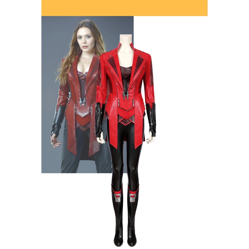 Scarlet Witch Infinity War Complete Cosplay Costume