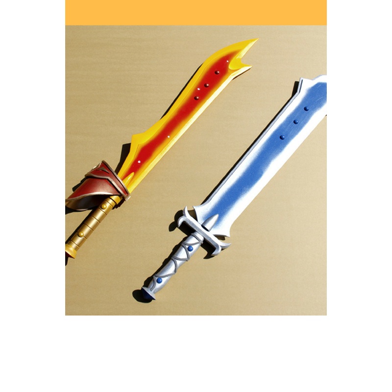 Tales of Phantasia Double Sword Cosplay Prop