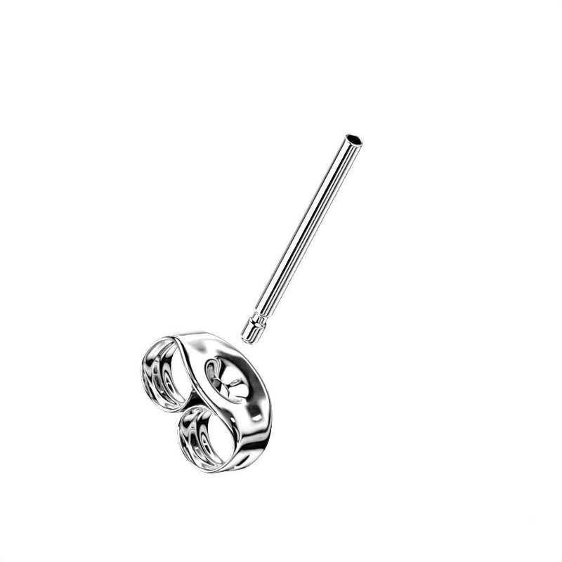 Titanium Threadless Earring Post 20G Single
