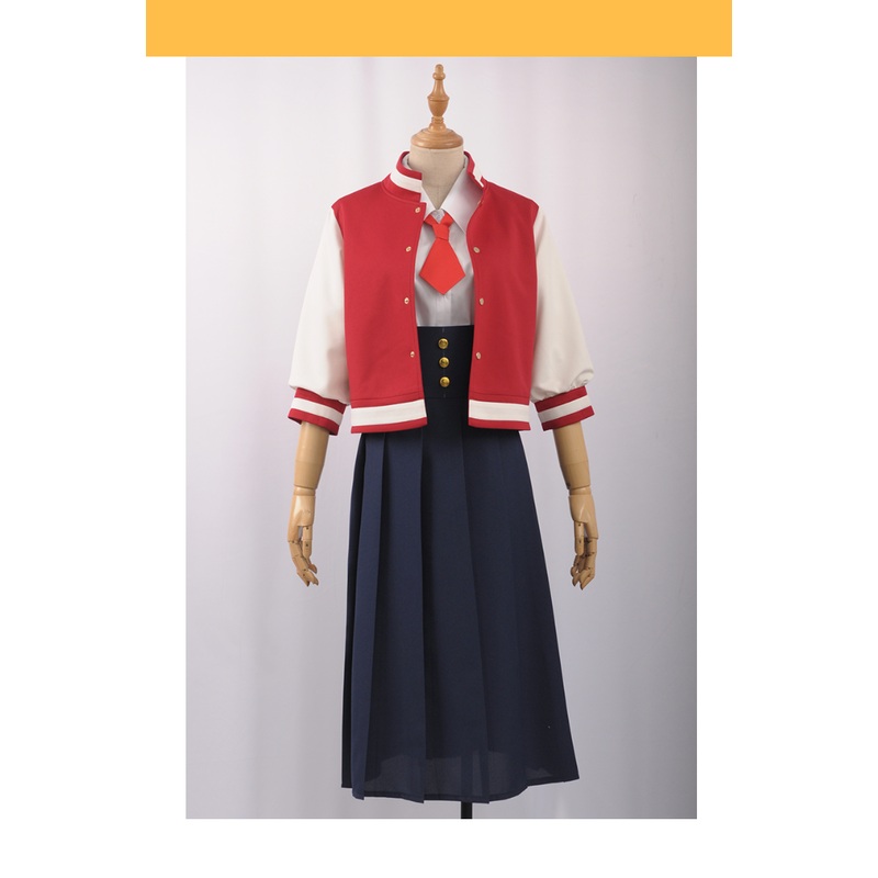 Zombie Land Saga Saki Nikaido Uniform Cosplay Costume