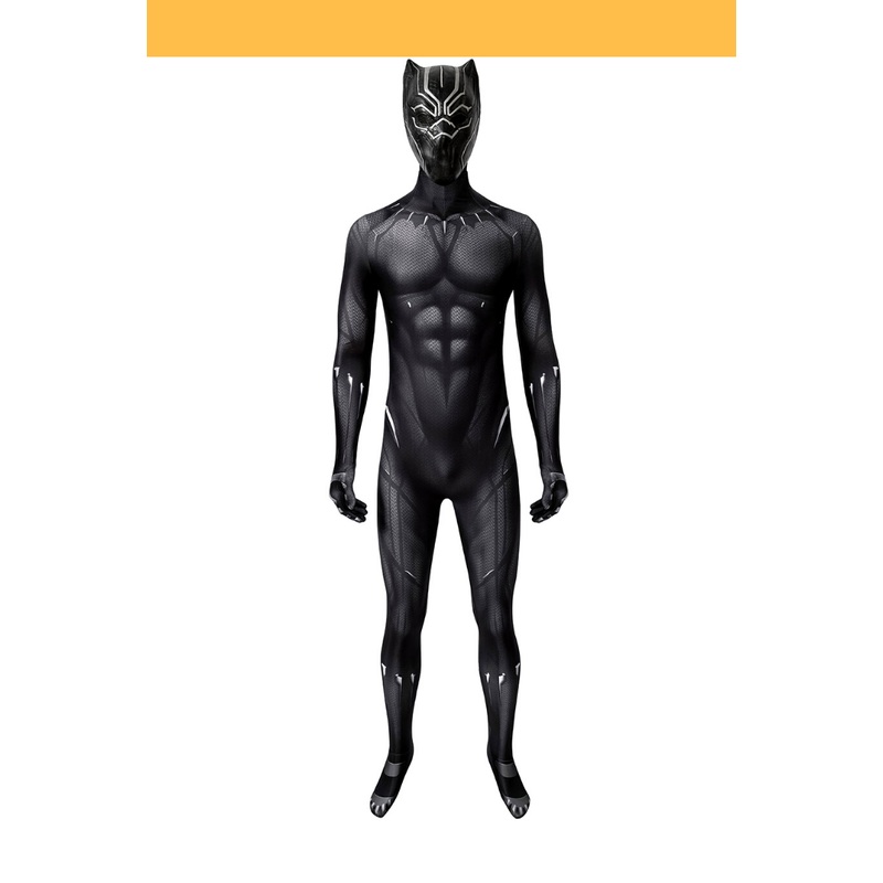 Black Panther Digital Printed Cosplay Costume