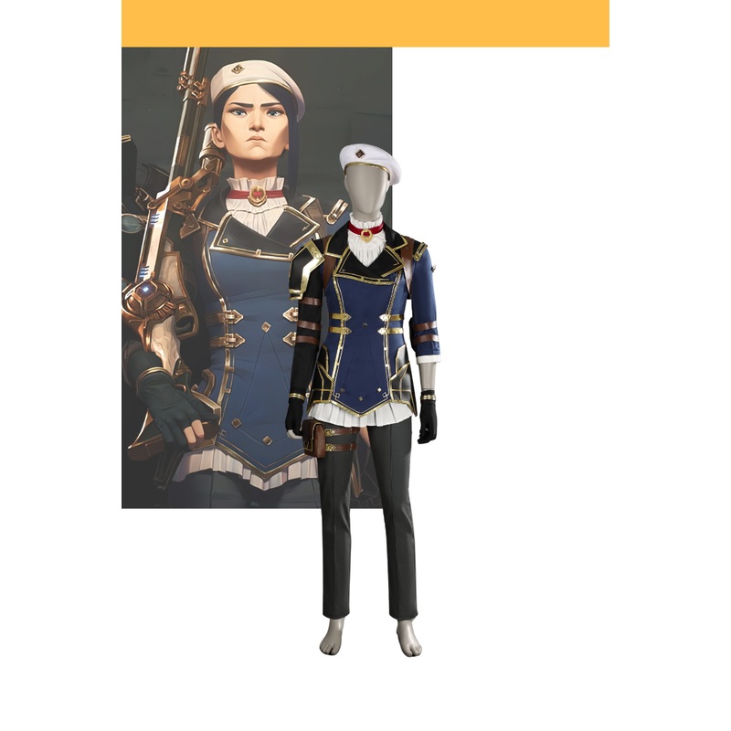 Caitlyn League of Legends Arcane Season 2 Custom Costume