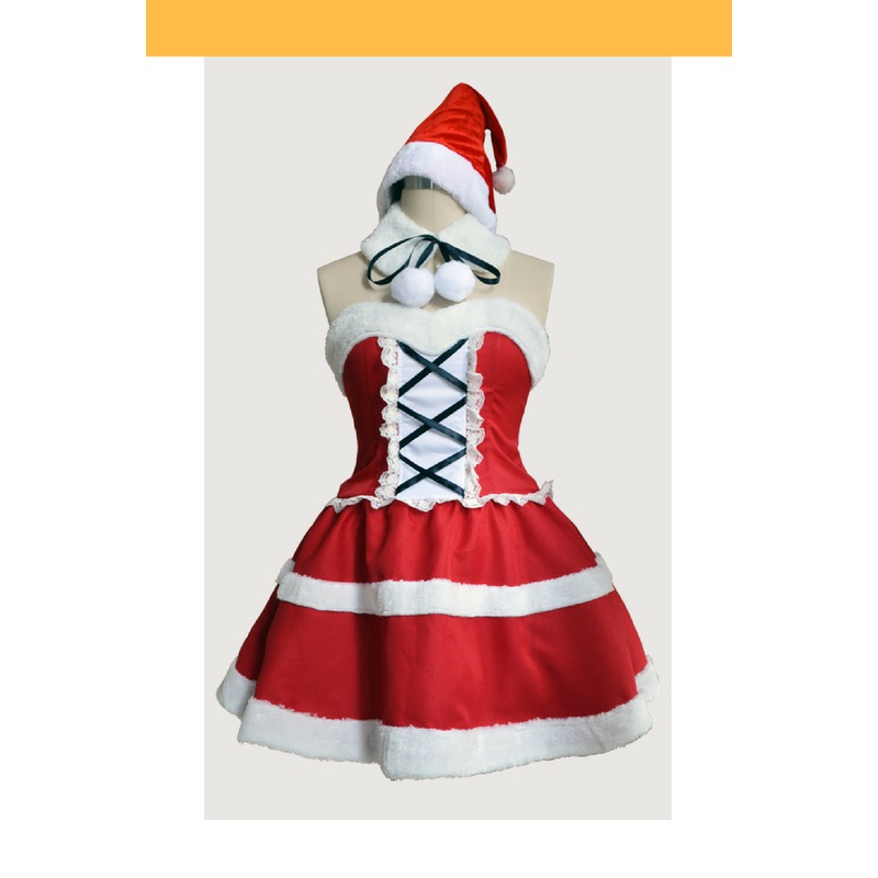 Date A Live Tokisaki Kurumi Christmas Cosplay Costume