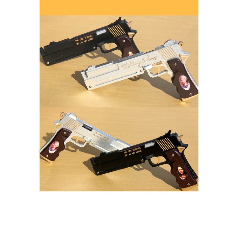 Devil May Cry Dante Double Gun Cosplay Prop