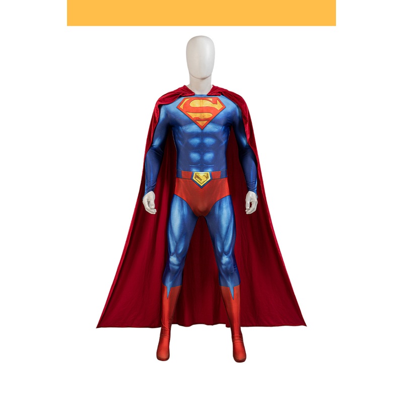Superman Red Son Digital Printed Cosplay Costume