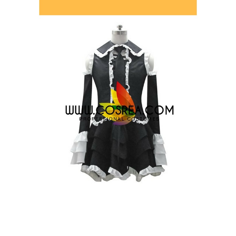 Vocaloid Miku Project Diva Maid Cosplay Costume