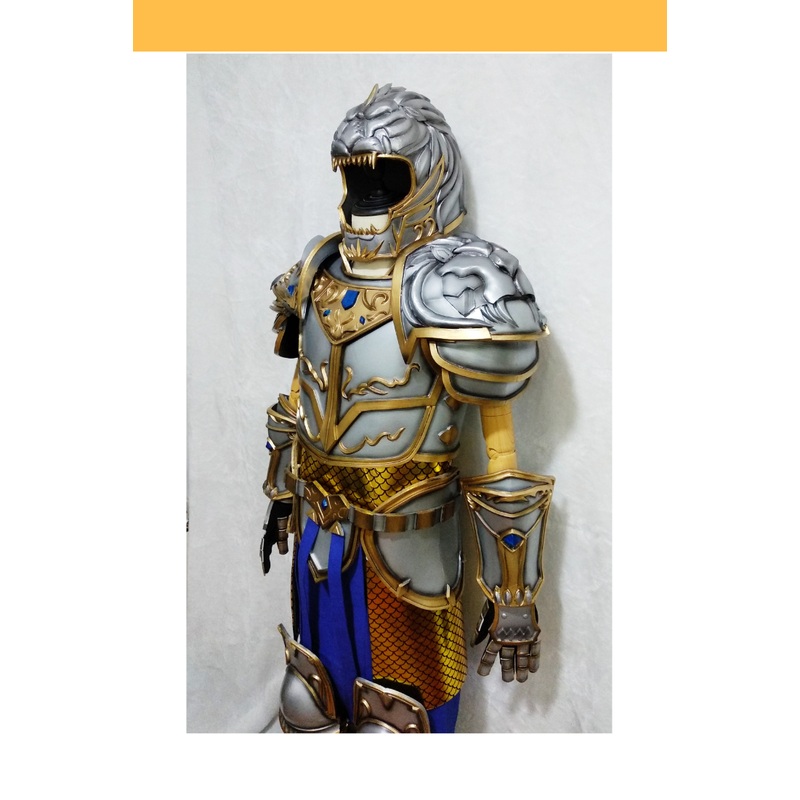 Warcraft Movie Llane Wrynn Custom Armor And Cosplay Costume