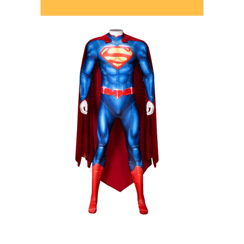 DC Superman The New 52 Digital Printed Cosplay Costume