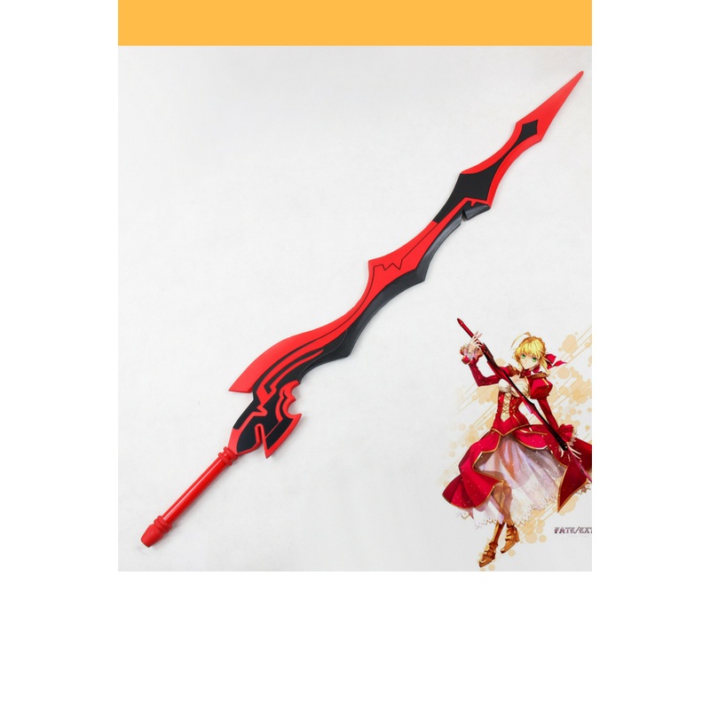 Fate Extra Last Encore Saber Nero Red Cosplay Prop