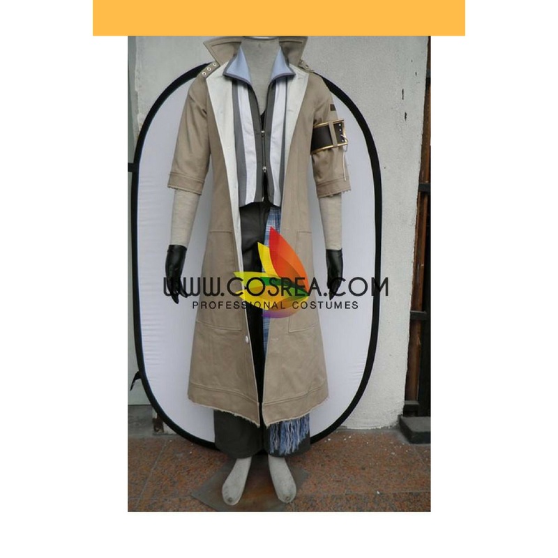 Final Fantasy XIII FF13 Snow Villiers Cosplay Costume