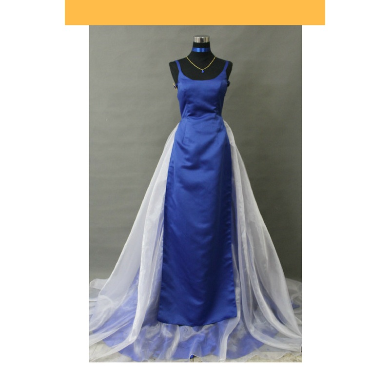 Sailormoon Princess Uranus Satin Cosplay Costume