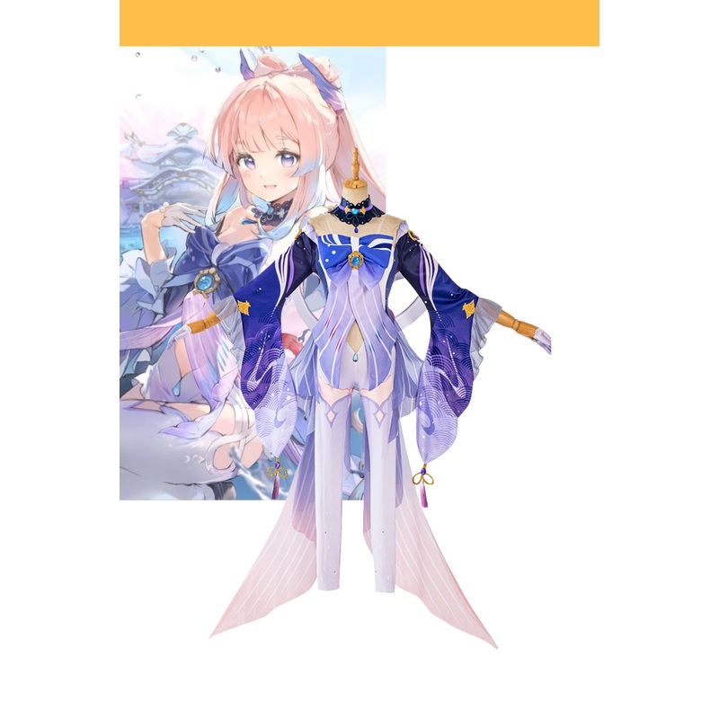 Sangonomiya Kokomi Genshin Impact Limited Sizing Cosplay Costume