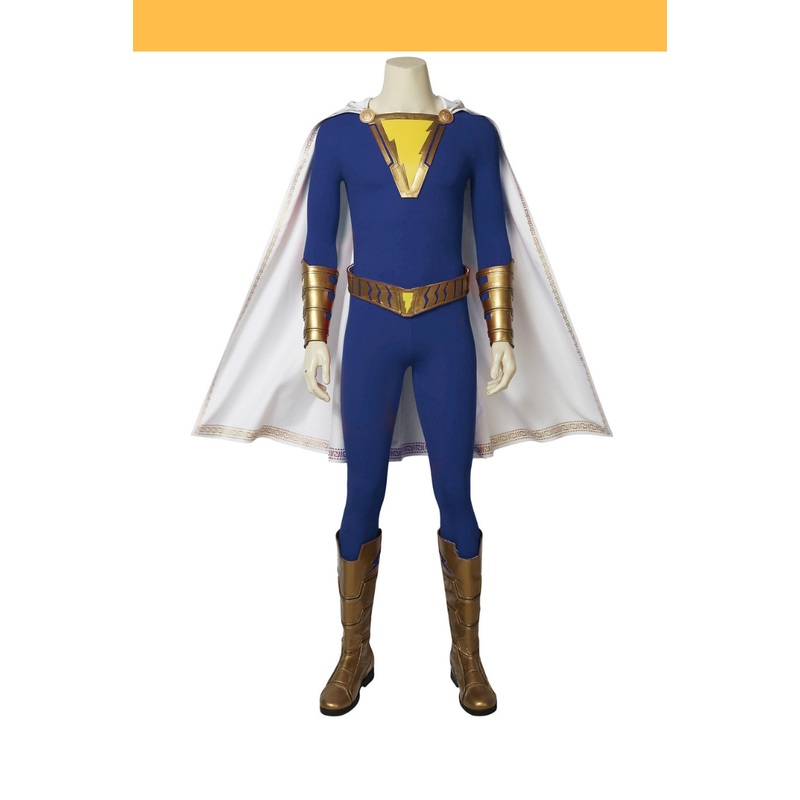 Shazam Blue Version Cosplay Costume