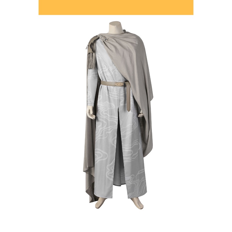 The Rings of Power Elrond Light Grey Cosplay Costume