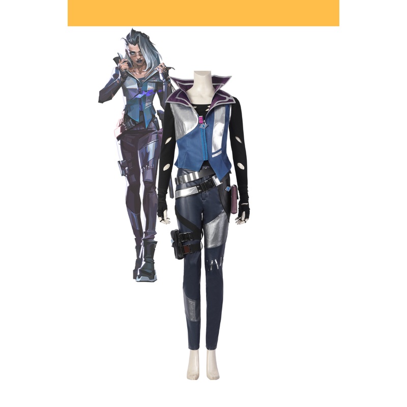 Valorant Fade Custom Cosplay Costume
