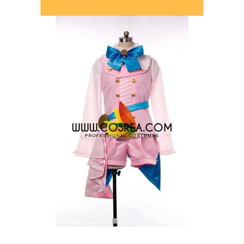 Yume 100 Prince Hinata Classic Pink Cosplay Costume