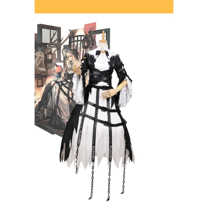 Arknights Nightingale Elegy Halloween Skin Cosplay Costume