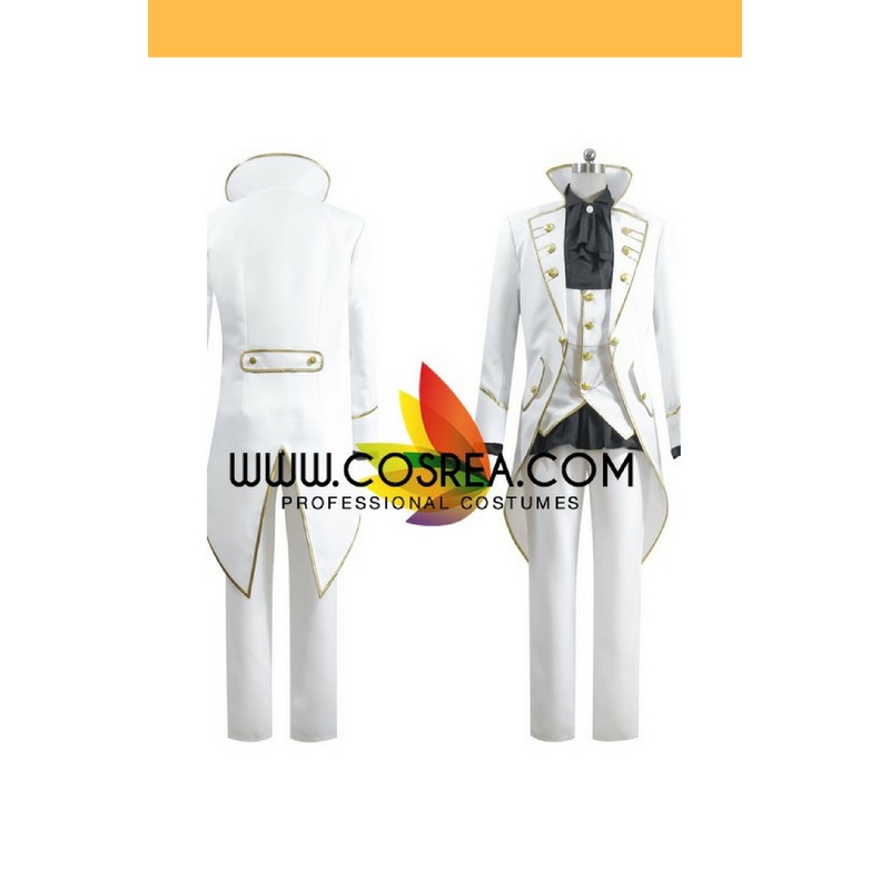 Black Bullet Aleistor Chamber Cosplay Costume