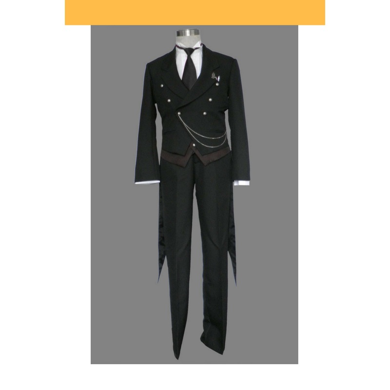 Black Butler Kuroshitusji Sebastian Classic Cosplay Costume