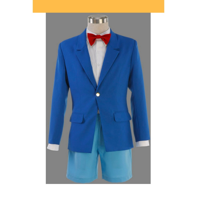 Case Closed Conan Teitan Elementary Winter Cosplay Costume