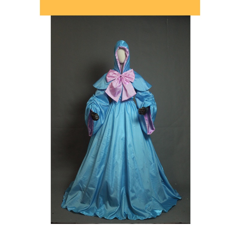 Fairy Godmother Cinderella Satin Cosplay Costume