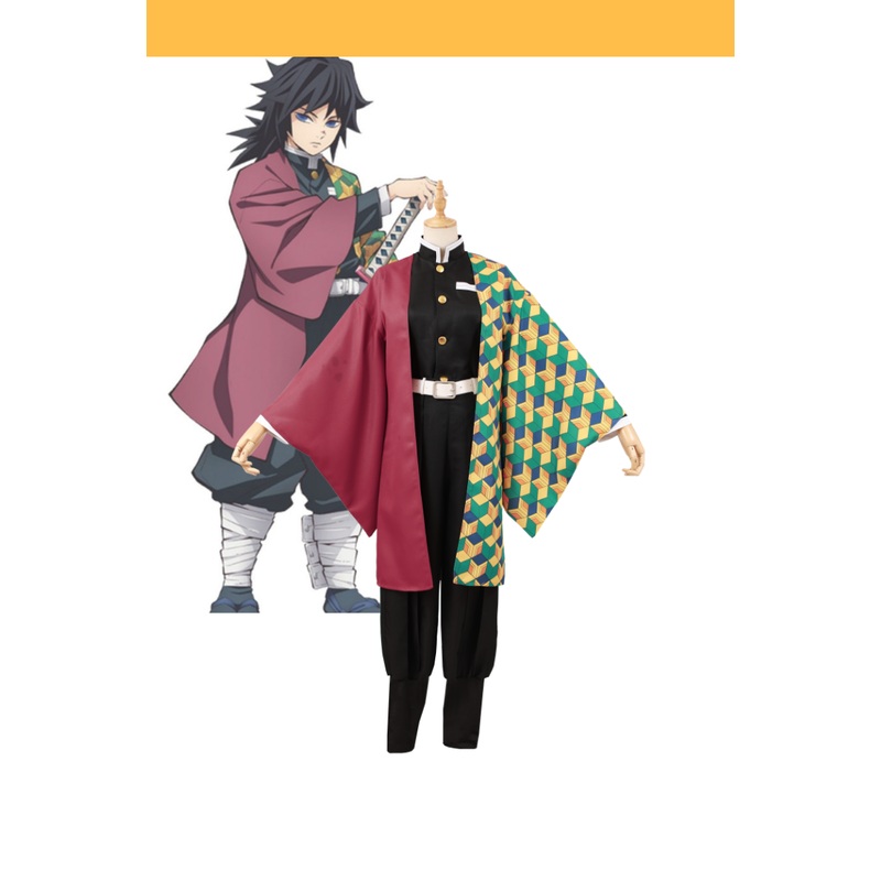 Demon Slayer Giyu Tomioka Water Hashira Cosplay Costume