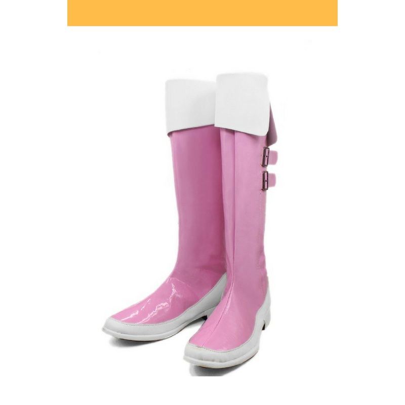 Idolmaster PU Leather Cosplay Shoes