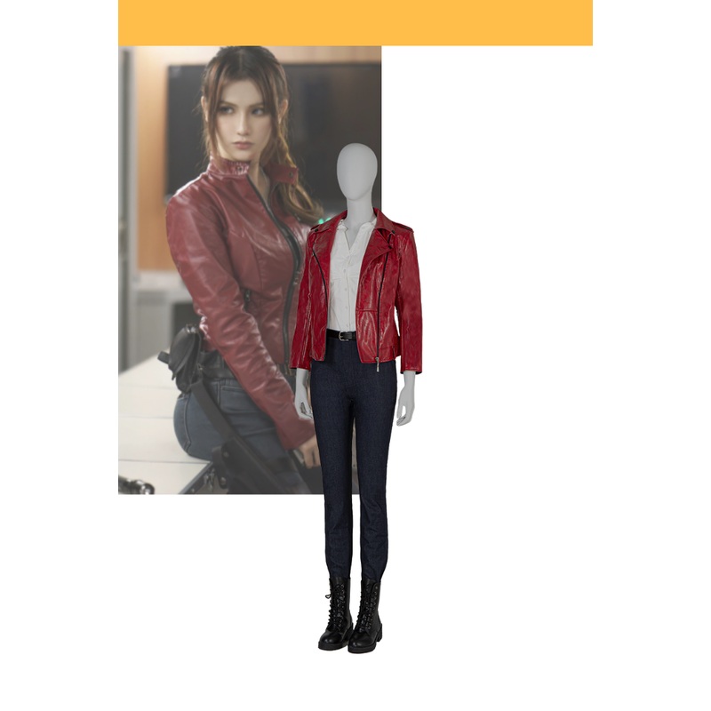 Resident Evil Infinite Darkness Claire Cosplay Costume