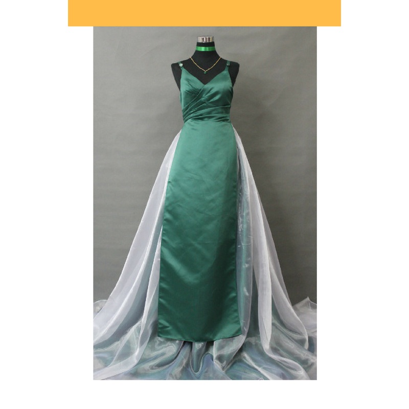 Sailormoon Princess Neptune Dark Green Cosplay Costume